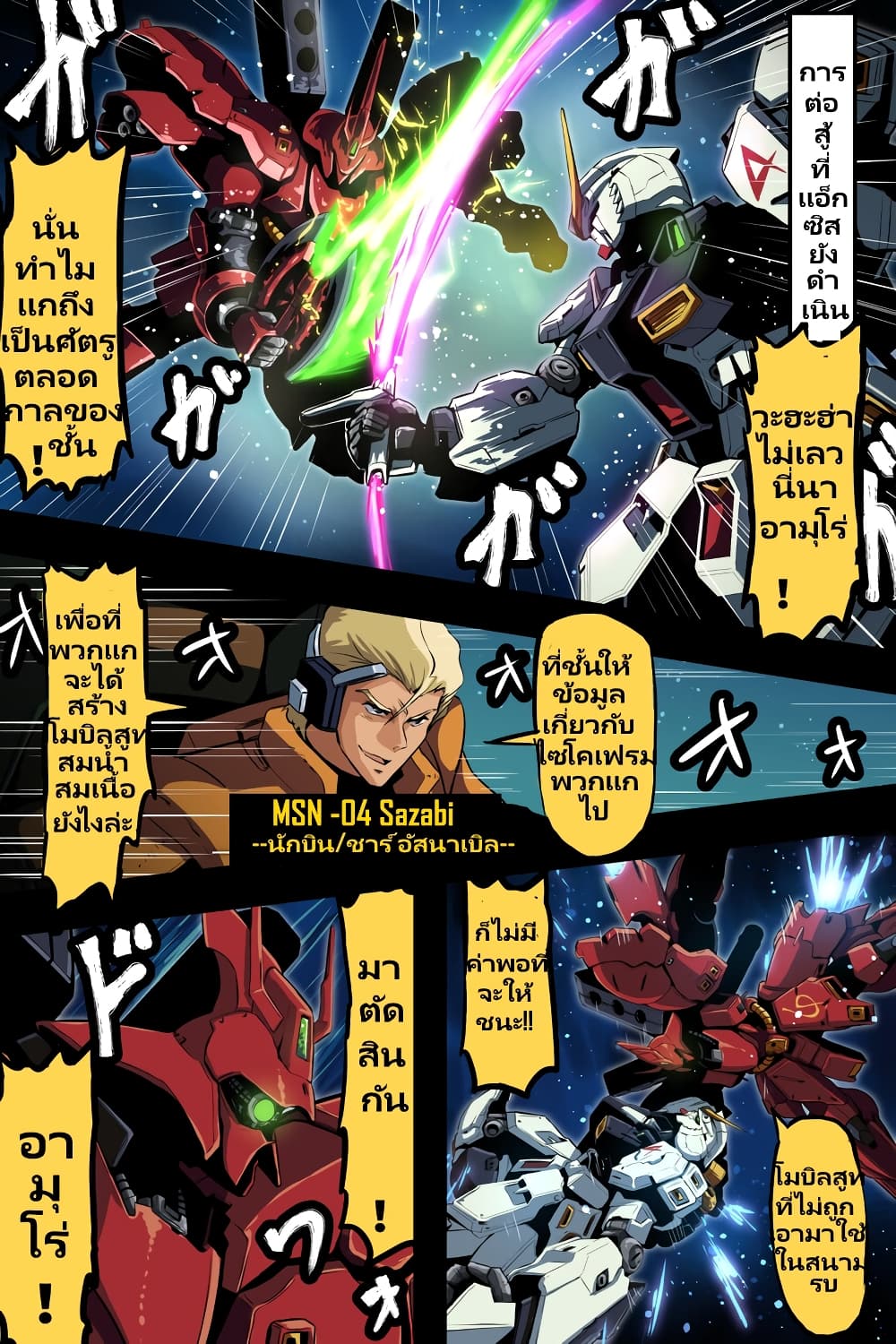 Fuji Takanasu’s Gundam Book ตอนที่ 8 (1)